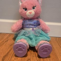 Build-A-Bear Strawberry Scented + 4 Full Outfits! Ariel, Shopkins Pajamas, Bathing Suit