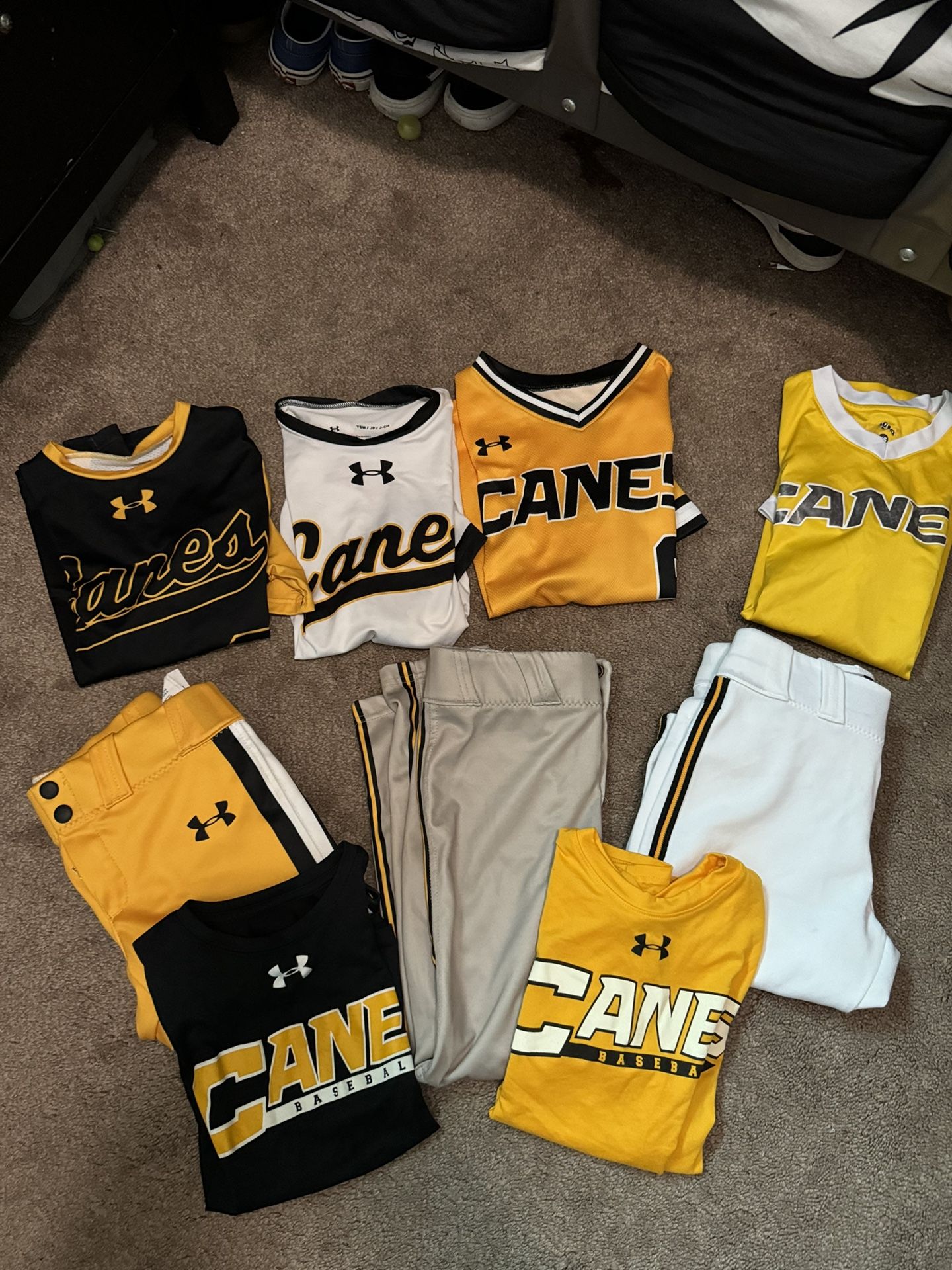 Canes Baseball Uniform Set