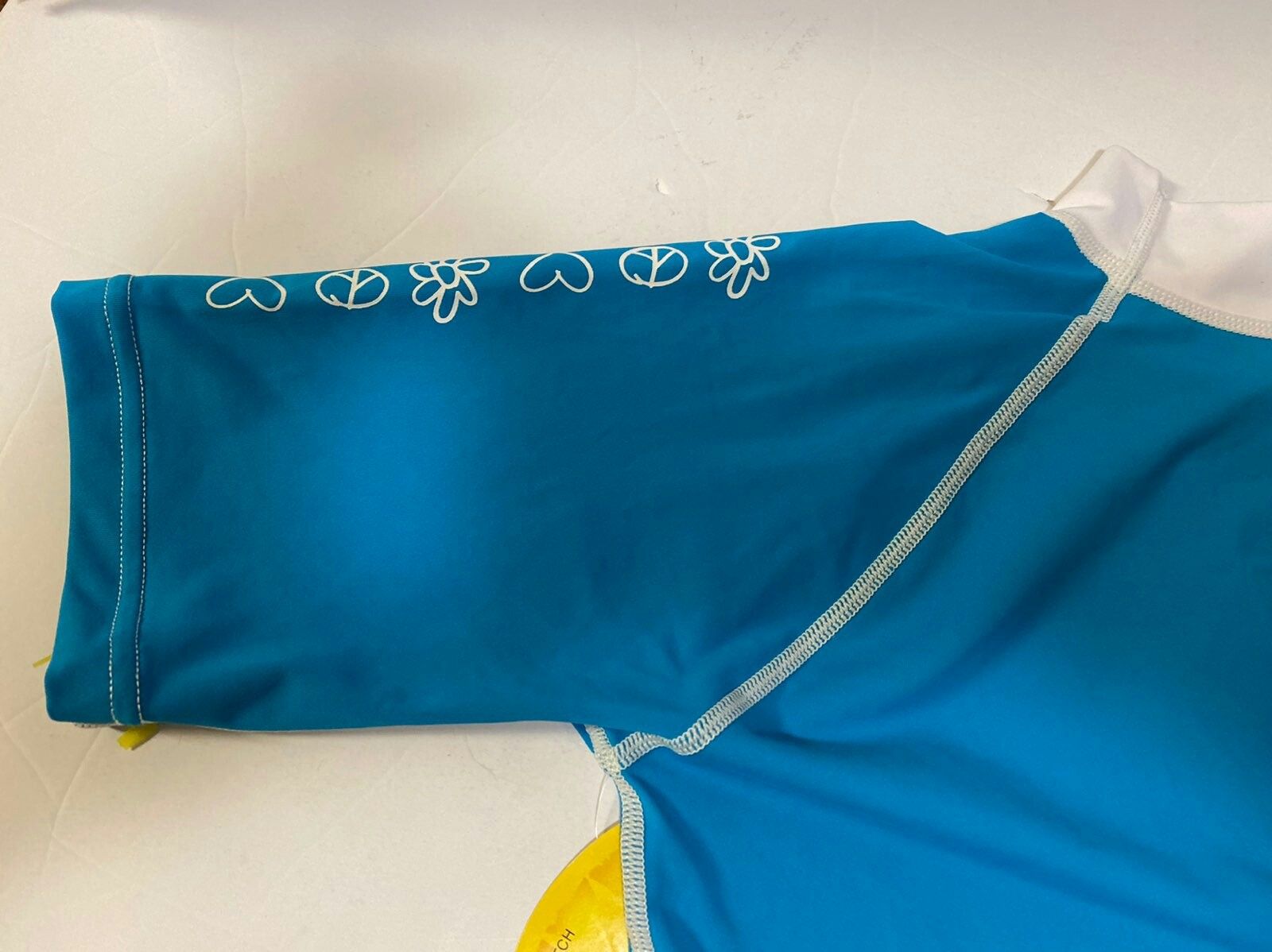 Child short sleeve rash guard uv size 10
