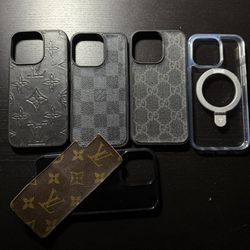 iPhone 13 Pro Phone Cases (Loui V, Gucci)