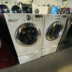 Lg Washer Dryer Front Load Lavadora Secadora