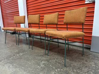 Mid Century Metal Patio Chairs 