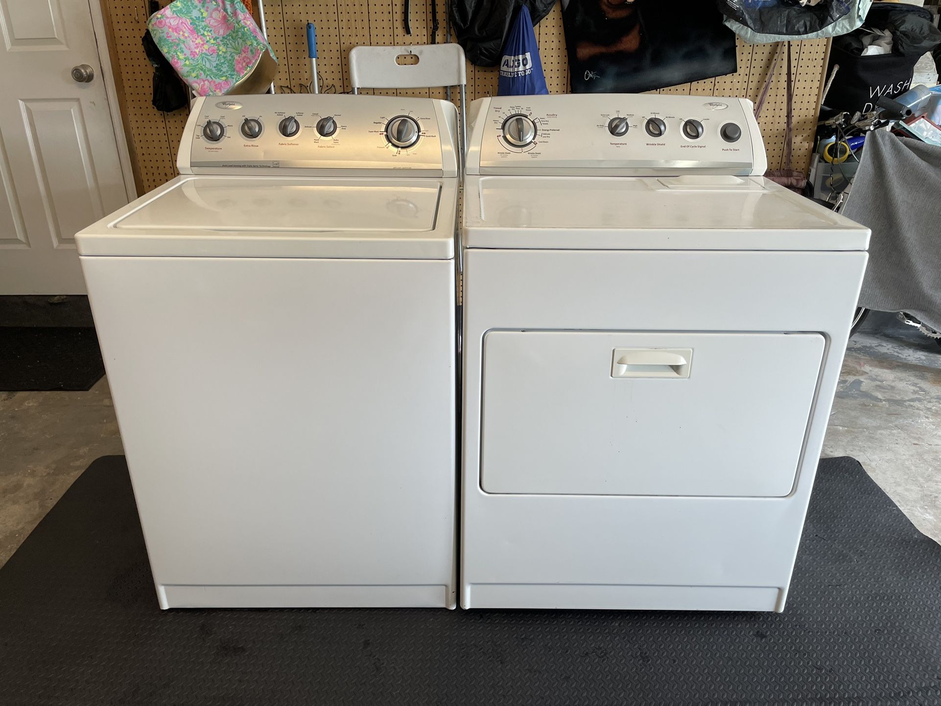 Whirlpool Washer & Dryer Matching Set