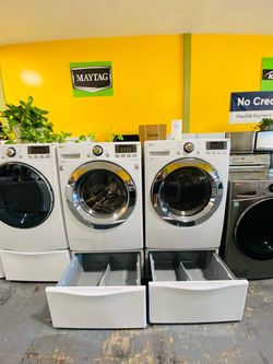 Washer and dryer finance available