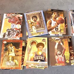 Lot Of 30 Random Julius Erving DR. J basketball Cards All For $30