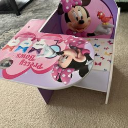 Delta Children Chair Desk With Storage Bin – Disney Minnie Mouse