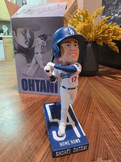 Shohei Ohtani Dodgers 50/50 Bobblehead #2 (54 Home Runs) - SGA In Hand NIB