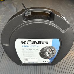 König XG-12 PRO 247 - Snow Chains, 2 Pieces, GLC300,  Lexus RX