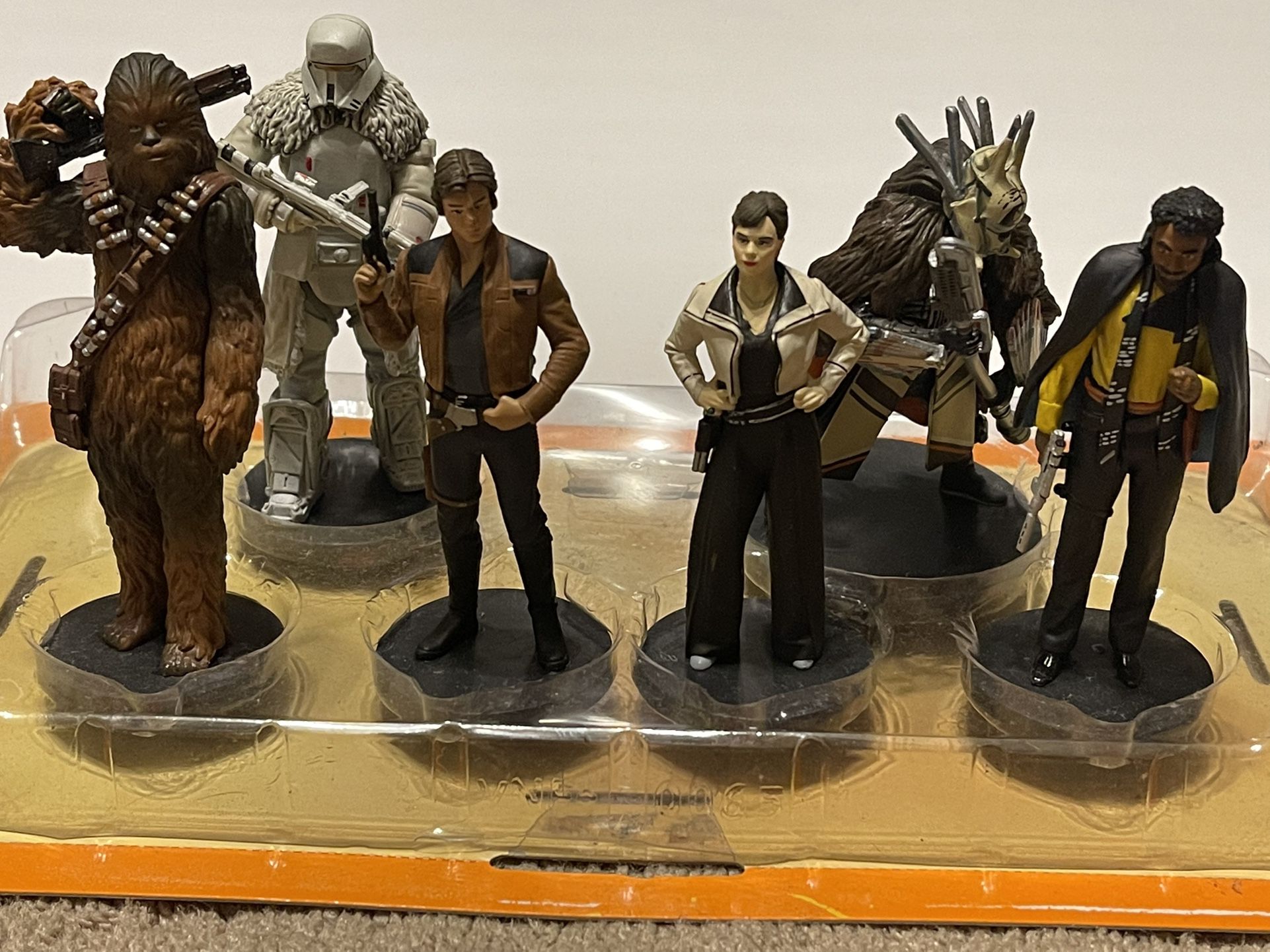Disney 6 Figurines From Solo A Star Wars Story