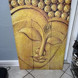 Large Buddha Canvas Wall Art
