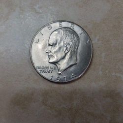 1974 One Dollar Silver Coin 🪙 