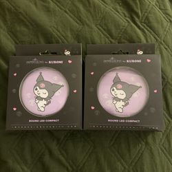 Kuromi™ Round LED Compact Mirror