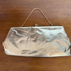 Gold Purse Handbag Hand Bag 