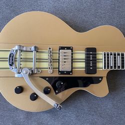 Reverend Rick Vito Signature Model Guitar - Lakeshore Gold, Factory Bigsby, OHSC!