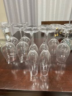 Wine and champagne glasses