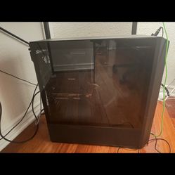 Pc, Gaming Chair, GeForce Keyboard, Monitor And Wireless Mouse 