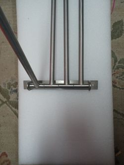Towel Rack Brush Nickel