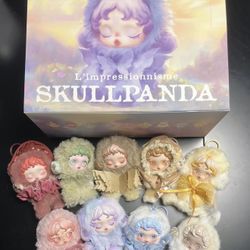 Pop Mart SKULLPANDA L'impressionnisme plush Doll