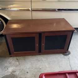 Free TV Cabinet With Shelves Entertainment 