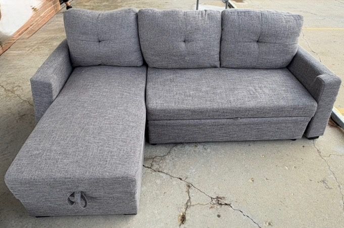 Gray Sleeper Sofa