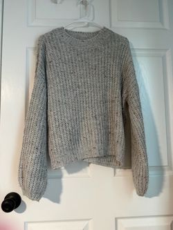 XS woven sweater