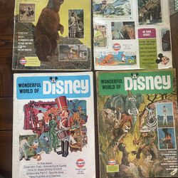 Vintage Wonderful World Of Disney Magazines 
