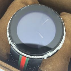 Gucci 4 Carat Diamond Digital 44mm Watch  Authentic Comes In Original Box 