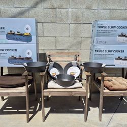 Ambiano
Triple Slow Cooker
/
Crofton
Cast Iron Deep Skillet