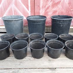 13 Nursery Planting Pots