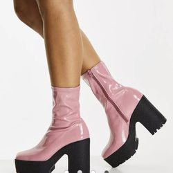 ASOS Heeled Sock Boots 