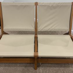 Teak Folding Settee 