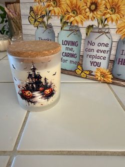 Halloween candle