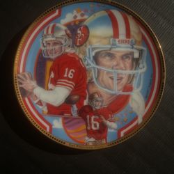 Joe Montana Plate