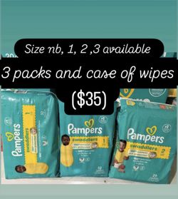 Pampers ($35)