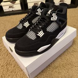 jordan 4 white thunders