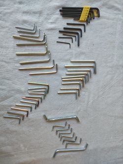 Large Assorted Allen Wrench / Hex Key Tool Lot