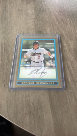 Enrique Kike Hernandez First Bowman Rookie Card