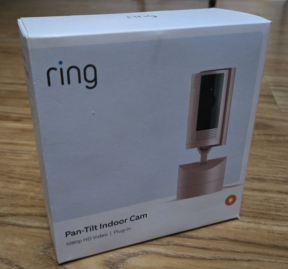 BLUSH Color Ring Pan-Tilt Indoor Cam –360° Pan Coverage, Live View, Two-Way Talk
