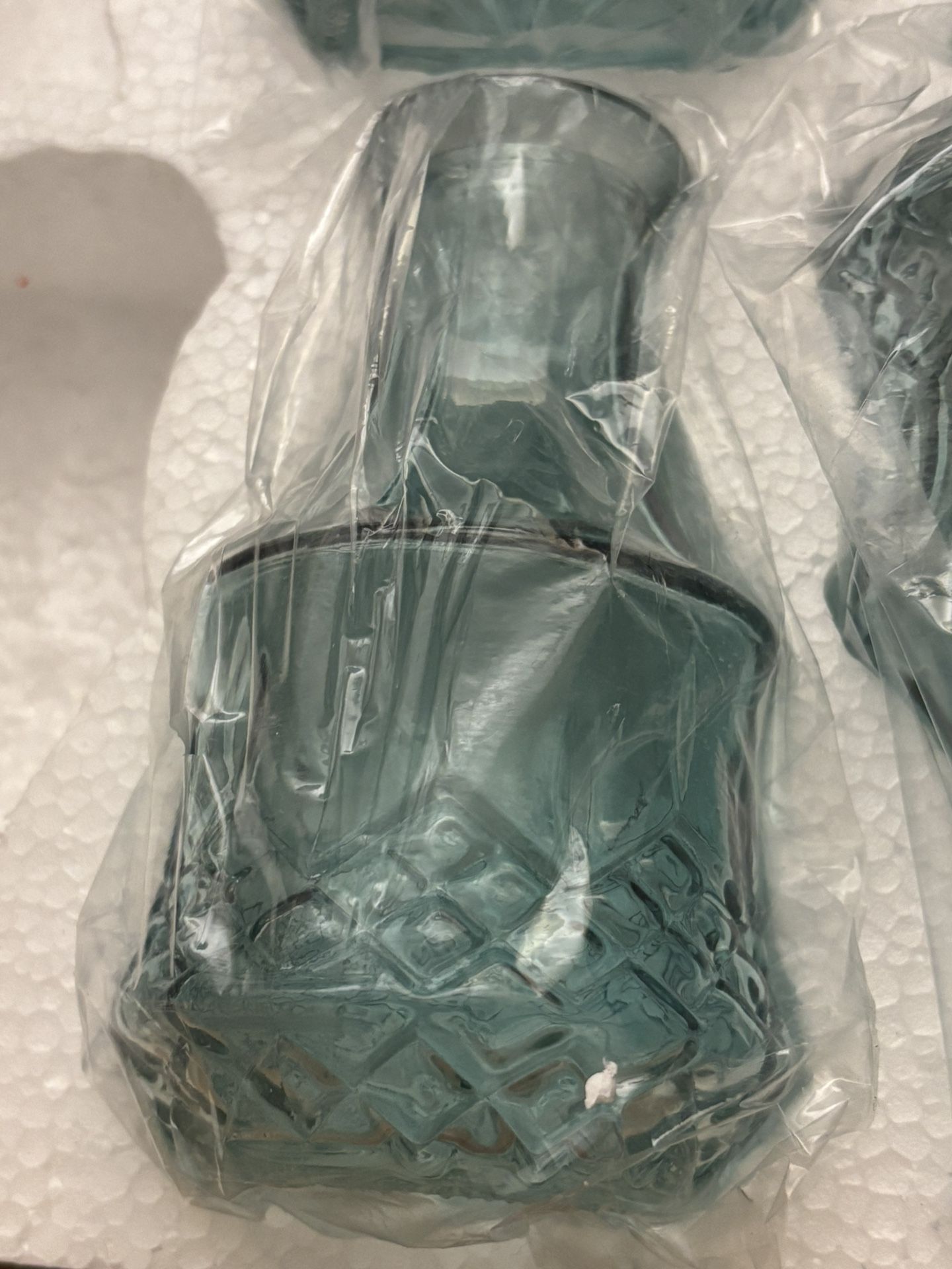 New small flower vase I have 3 of them. 3.00 each