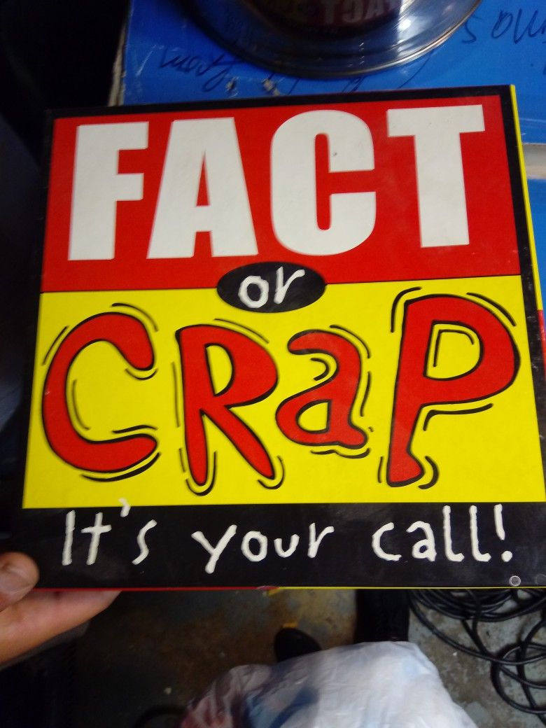 Fact Or Crap Board Game