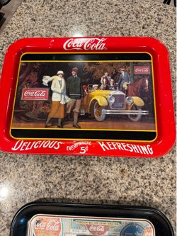 Coca Cola tray