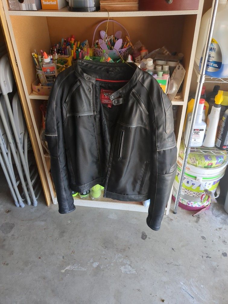 Large Leather Jacket 