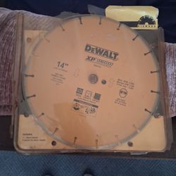 Dewalt 14" Dry/wet Diamond Blade