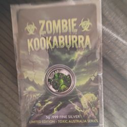 2022 zombie kookaburra 3gr. Silver