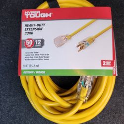 50' 12 gauge heavy duty extension cord