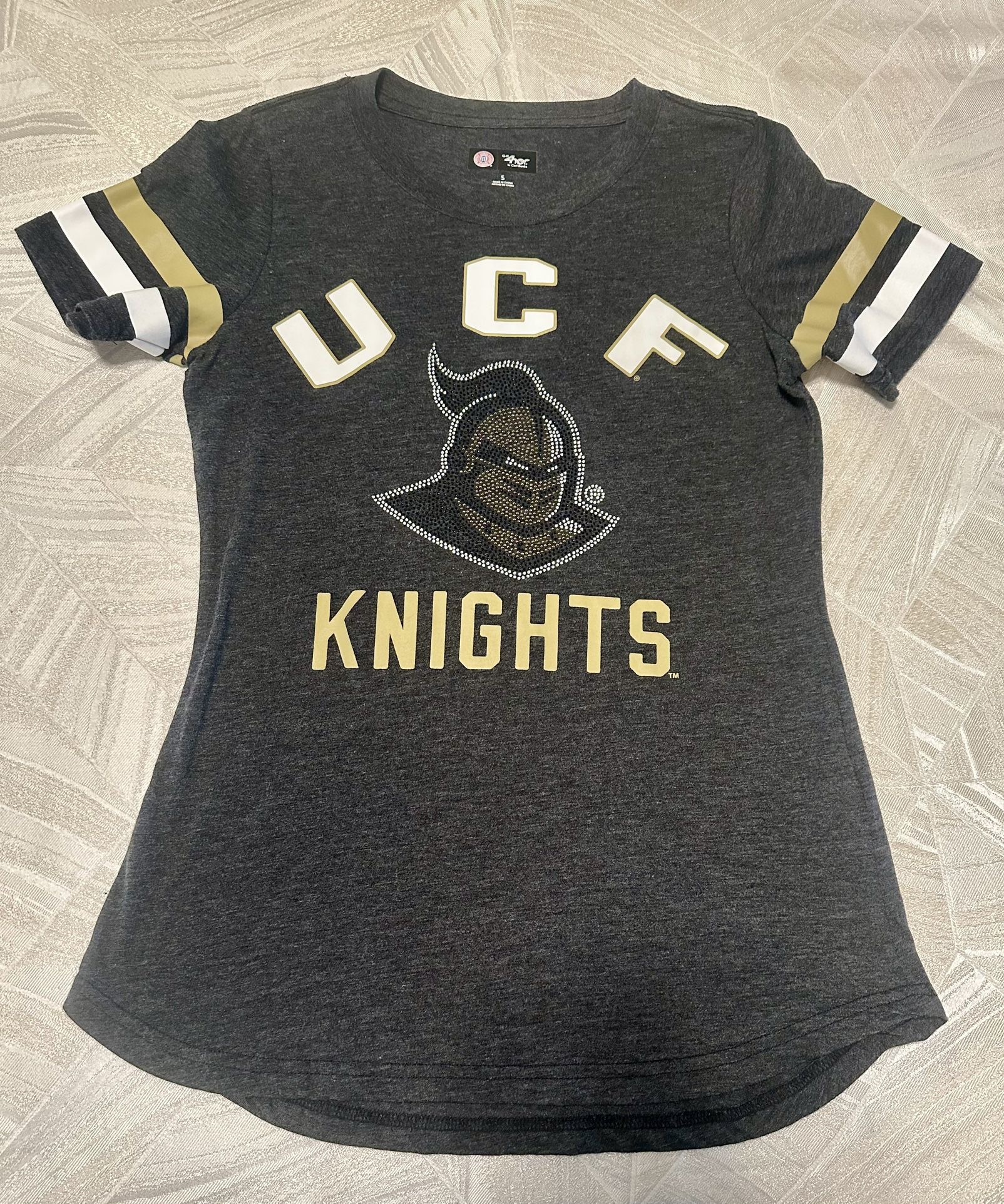 UCF Ladies Official College Rhinestone Embellished Top