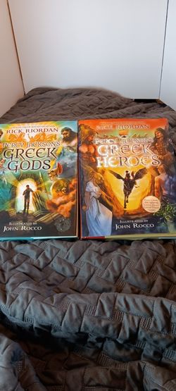 Percy Jackson's Greek Heroes And God's First Editions 