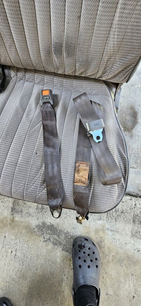 (Not Free )Bench Seat (Seat Belt) Make Offer