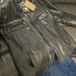 Light weight Leather Jacket