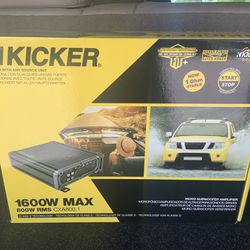 Kicker 800.1. New mono amplifier